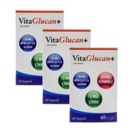 Vitaglucan Beta Glukan Vitamin C Çinko 3x30 Kapsül
