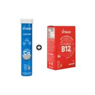 Vitago Calcium 20 Efervesan Tablet + Vitamin B12 10 ml Sprey