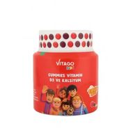 Vitago Gummies Vitamin D3 Kalsiyum 60 Çiğnenebilir Tablet