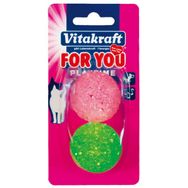 Vitakraft Sert Plastik Zilli Top Kedi Oyuncağı
