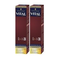 Vital Colors P-11 Koyu Gümüş 2x60 ml Krem Saç Boyası