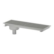 Vital L1 500x200 Alttan Çıkışlı Kenardan Sifonlu Yer Izgarası
