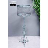 Vitale AK.GE0014 Antik Green Ayaklı Tealıght Biblo