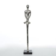 Vitale AK.IJ0028 75 cm Silver Sadu Büyük Dekoratif Figür