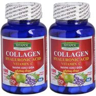Vitapol Collagen Hyaluronic Acid Vitamin C 2x100 Tablet