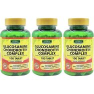 Vitapol Glucosamine Chondroitin Complex 3 x 100 Tablet Msm Collagen Hyaluronic Acid Boswellia Serrata