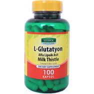 Vitapol L-Glutatyon Alfa Lipoik Asit Milk Thistle 100 Kapsül