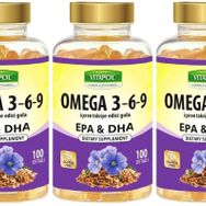 Vitapol Omega 3-6-9 Balık Yağı 3x100 Kapsül