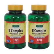 Vitapol Vitamin B Complex B Vitaminleri İçeren 2x100 Tablet
