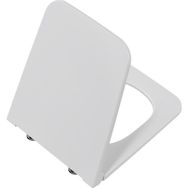 Vitra 119-003R009 Beyaz Equal Yavaş Kapanır Metal Menteşeli Kolay Sökülebilir Klozet Kapağı