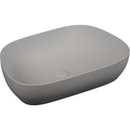 VitrA 5993B476-0016 Outline 60x41 cm Mat Taş Gri Çanak Lavabo