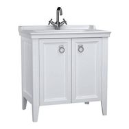 VitrA 62153 Valarte Beyaz Lavabo Dolabı