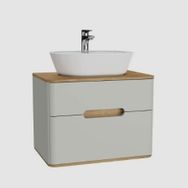 Vitra 66033 Sento 70 cm Tezgahüstü Lavabo Dolabı