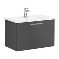 Vitra 68221 80 cm Mat Fırtına Gri Root Lavabo Dolabı