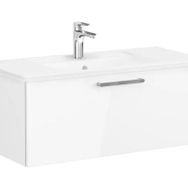 Vitra 68238 100 cm 1 Çekmeceli Parlak Beyaz Root Flat Lavabo Dolabı