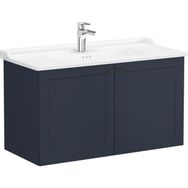 VitrA 68748 Root Classic Kapaklı 100 cm Mat Lacivert Lavabo Dolabı