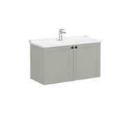Vitra 68749 Root Classic Kapaklı 100 cm Mat Retro Yeşil Lavabo Dolabı