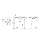 Vitra 7311B4030016 Liquid Tezgah Üstü Lavabo