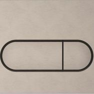 Vitra 740-2295 Root Round Fırçalanmış Nikel Kumanda Paneli