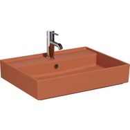 VitrA 7414B077-0001 ArchiPlan Mat Terra Rosa 60x46 cm Lavabo