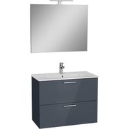 VitrA 75100 80 cm Antasit Mia Banyo Dolabı Seti