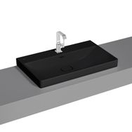 Vitra 7527B083-0973 Metropole 80 cm Mat Siyah Çanak Lavabo