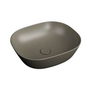 Vitra 7810B450-0016 Plural Kare Çanak Mat Vizon 45 cm Lavabo