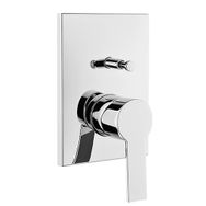 Vitra A42212 Flo S Sıva Üstü Grubu Ankastre Banyo Bataryası