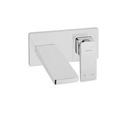 Vitra A42394 Brava Krom Sıva Üstü Ankastre Lavabo Bataryası