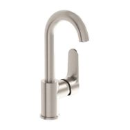 VitrA A4275434 Fırçalı Nikel Root Round Döner Borulu Lavabo Bataryası
