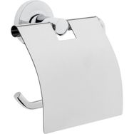 Vitra A44117 Base 100 Kapaklı Krom Tuvalet Kağıtlığı