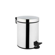 VitrA A44154 Base 100 5 Litre Krom Çöp Kovası