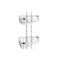 VitrA A44163 Base 300 Paslanmaz Çelik İkili Krom Süngerlik