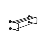 VitrA A4452536 Origin Classic Siyah Havlu Rafı