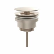 Vitra A4514934 Origin Universal Basmalı Fırçalı Nikel Lavabo Yuvarlak Süzgeci