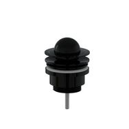 Vitra A4517039 Liquid Basmalı Parlak Siyah Yuvarlak Lavabo Süzgeci