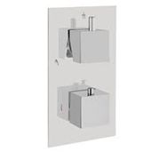 Vitra A47118 S2 Krom Aquaheat Ankastre Banyo Bataryası