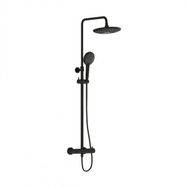 Vitra Aquaheat Bliss 240 A4720536 Siyah 2F Termostatik Duş Sistem