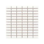 VitrA K52356080001VTE0 2.5x5 Metro Tiles Mozaik Beyaz Parlak Duvar Karosu