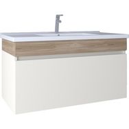 Vitra Kobos KB710016 Harmony 100 CM Bianco Lavabo Dolabı