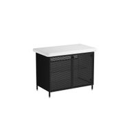 Vitra Liquid 66742 Ayaklı Metal Kapaklı 100 cm Lavabo Dolabı