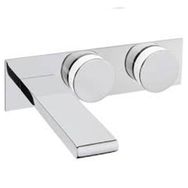 VitrA Memoria A4231457 Ankastre Lavabo Bataryası, Krom/Beyaz