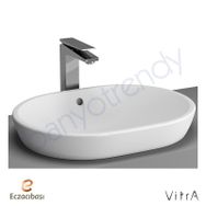 Vitra Metropole 60 cm Tezgahüstü Oval Çanak Lavabo