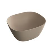 Vitra Plural Mat Siyah 45 cm Kare Yüksek Çanak Lavabo