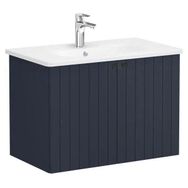 VitrA Root Groove 69294 Mat Lacivert 80 cm Kapaklı Lavabo Dolabı
