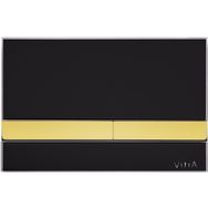 VitrA Select 740-1105 Siyah-Altın Kumanda Paneli