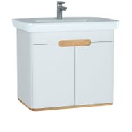 VitrA Sento 60785 Beyaz Lavabo Dolabı