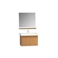 VitrA Step Teak 85 cm Kapaklı Banyo Dolabı