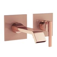 Vitra Suit A4278229 Soft Bakır Sıva Üstü Ankastre Lavabo Bataryası
