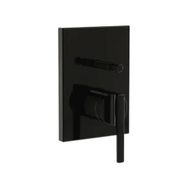 Vitra Suit A4283839 Sıva Üstü Grubu Parlak Siyah Banyo Bataryası